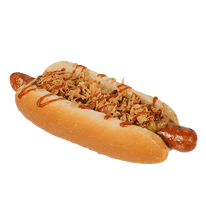 ХотDOG жаренный лук